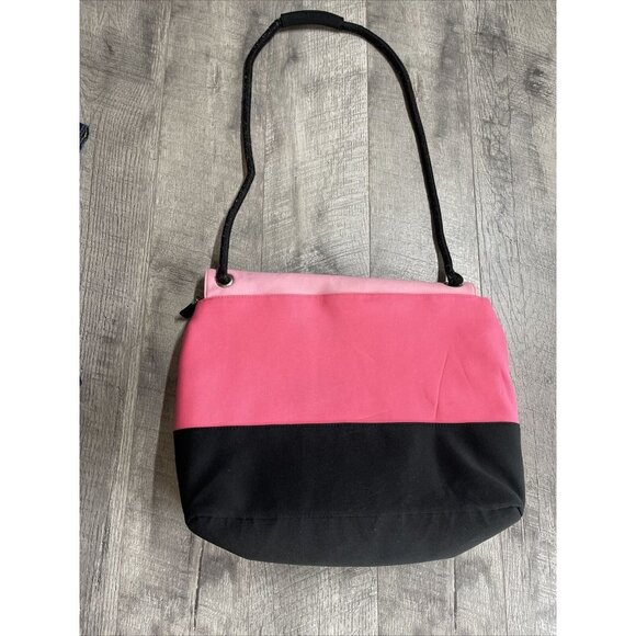 Victorias Secret Bag LARGE Insulated Neoprene Cooler Tote Pink Beach Straps - Picture 2 of 8